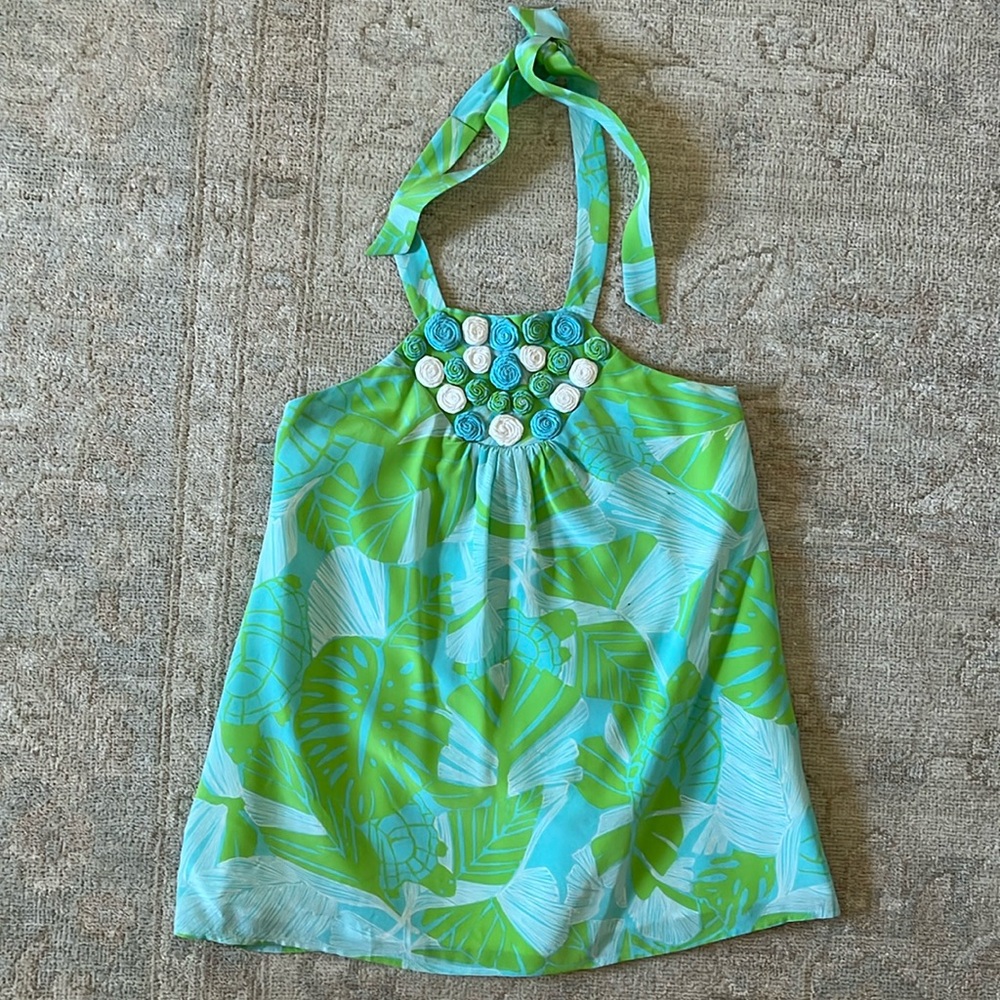 Lilly Pulitzer halter top, size 0